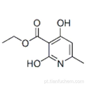 2,4-di-hidroxi-6-metil-3-piridinacarboxilato de etilo CAS 70254-52-3